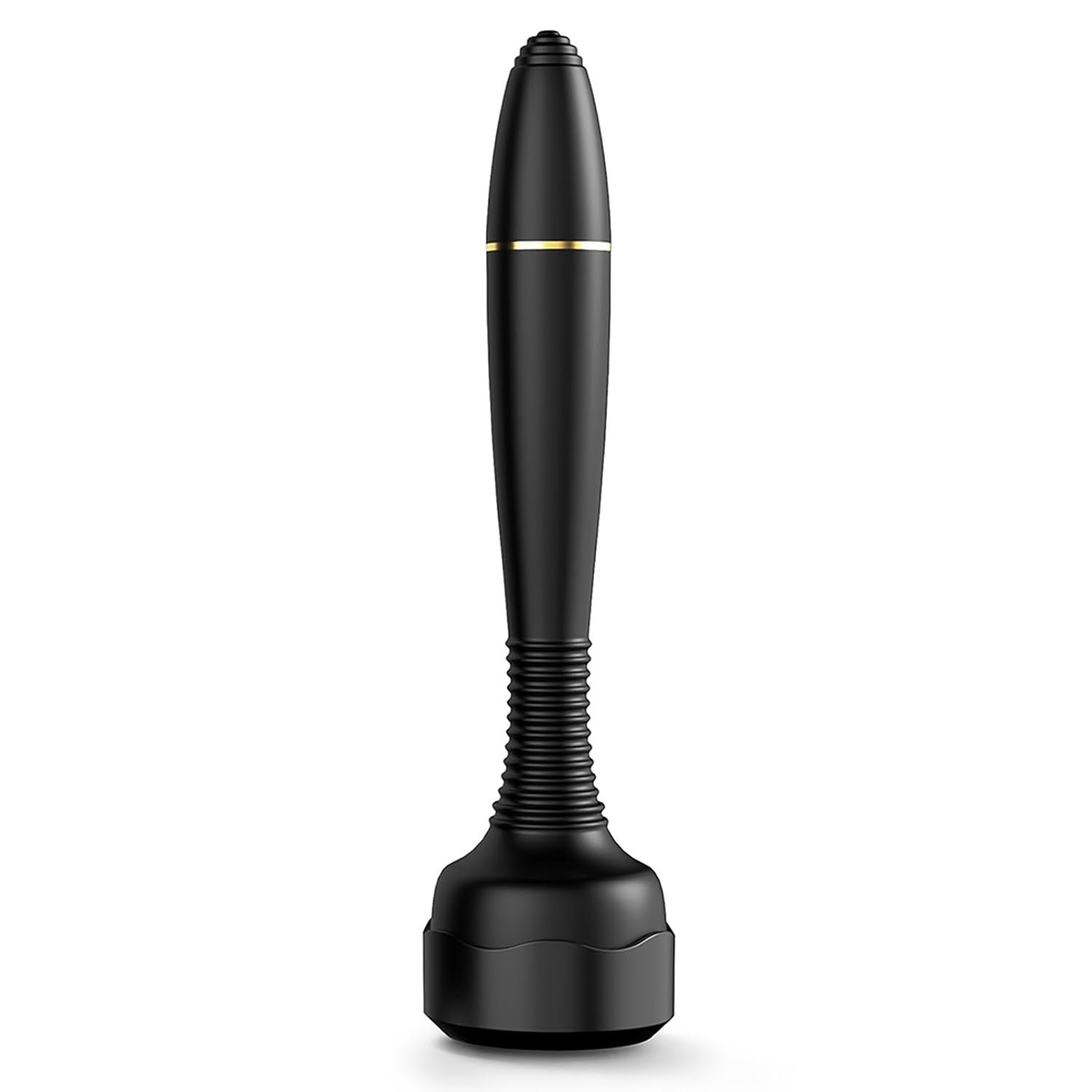 Derma Roller Stamp Microneedling Roller for Home Use – Men Women Micro Needling Roller Stamp 0.25mm – Black