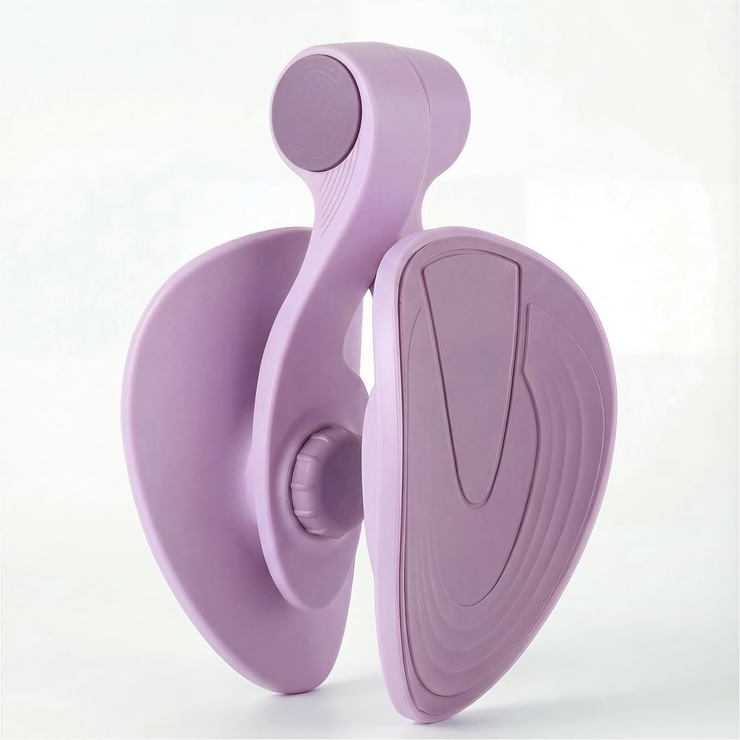 Inner Thigh Exerciser, Thigh Trainer & Pelvic Floor Exercise Devices for Women and Men, Hip Glute & Leg Toner, Non-Slip Stable Design Home Gym Equipment for Home Workout