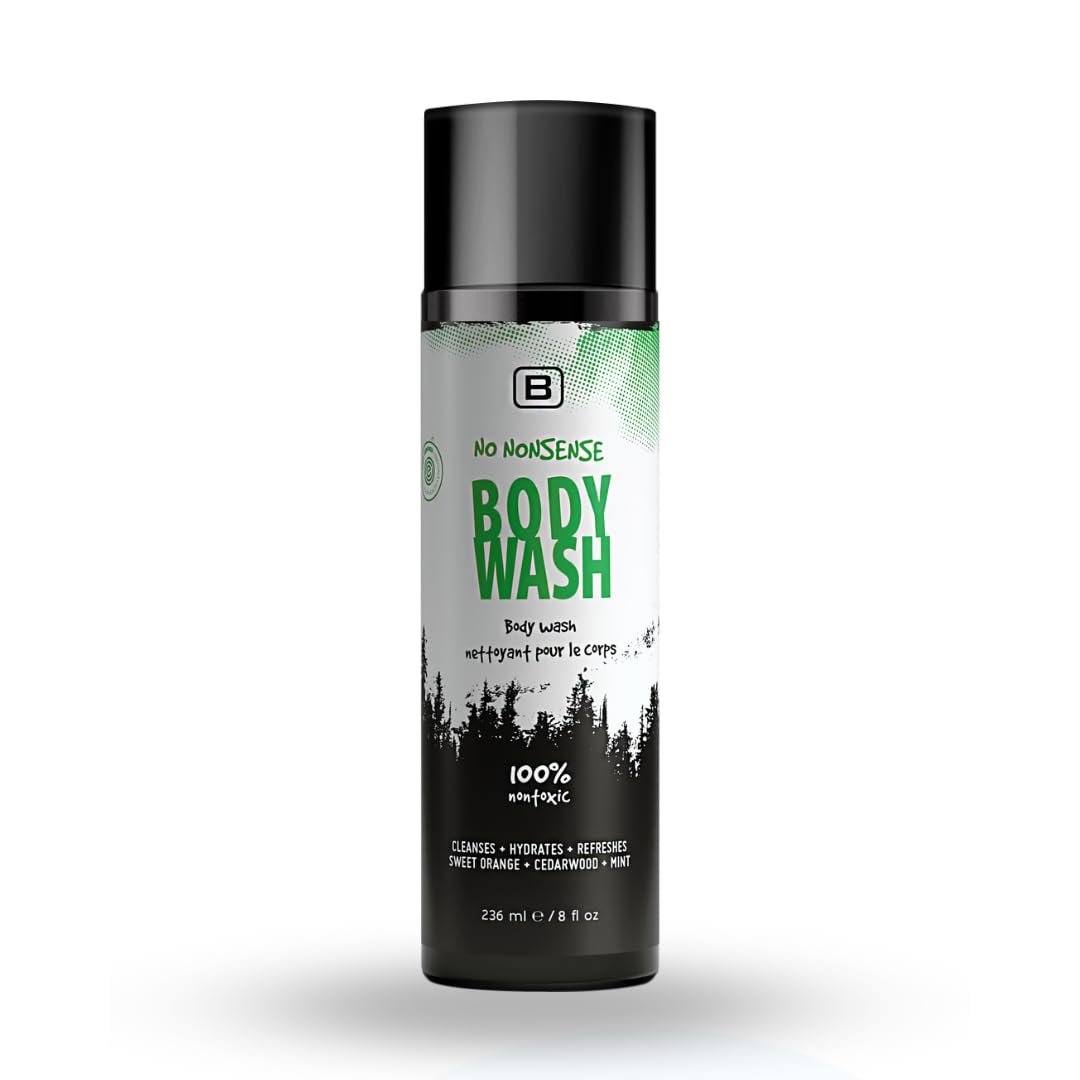 Natural and Organic NO NONSENSE Body Wash – EWG VERIFIED ™ – | Cruelty Free | Vegan. Free of harsh ingredients such as parabens and sulfates.