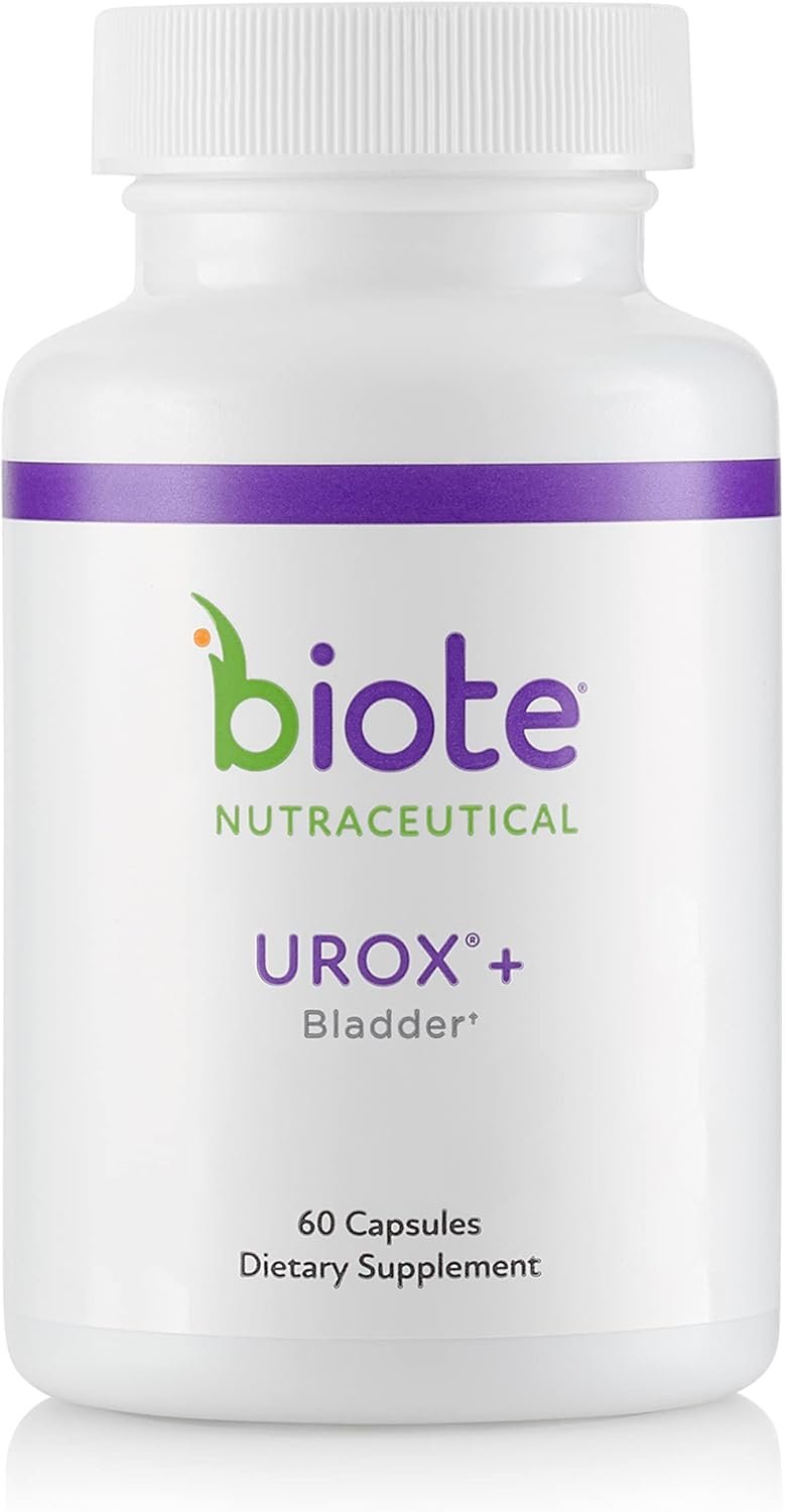 Biote Nutraceuticals – Urox+ – Bladder Health (60 Capsules)