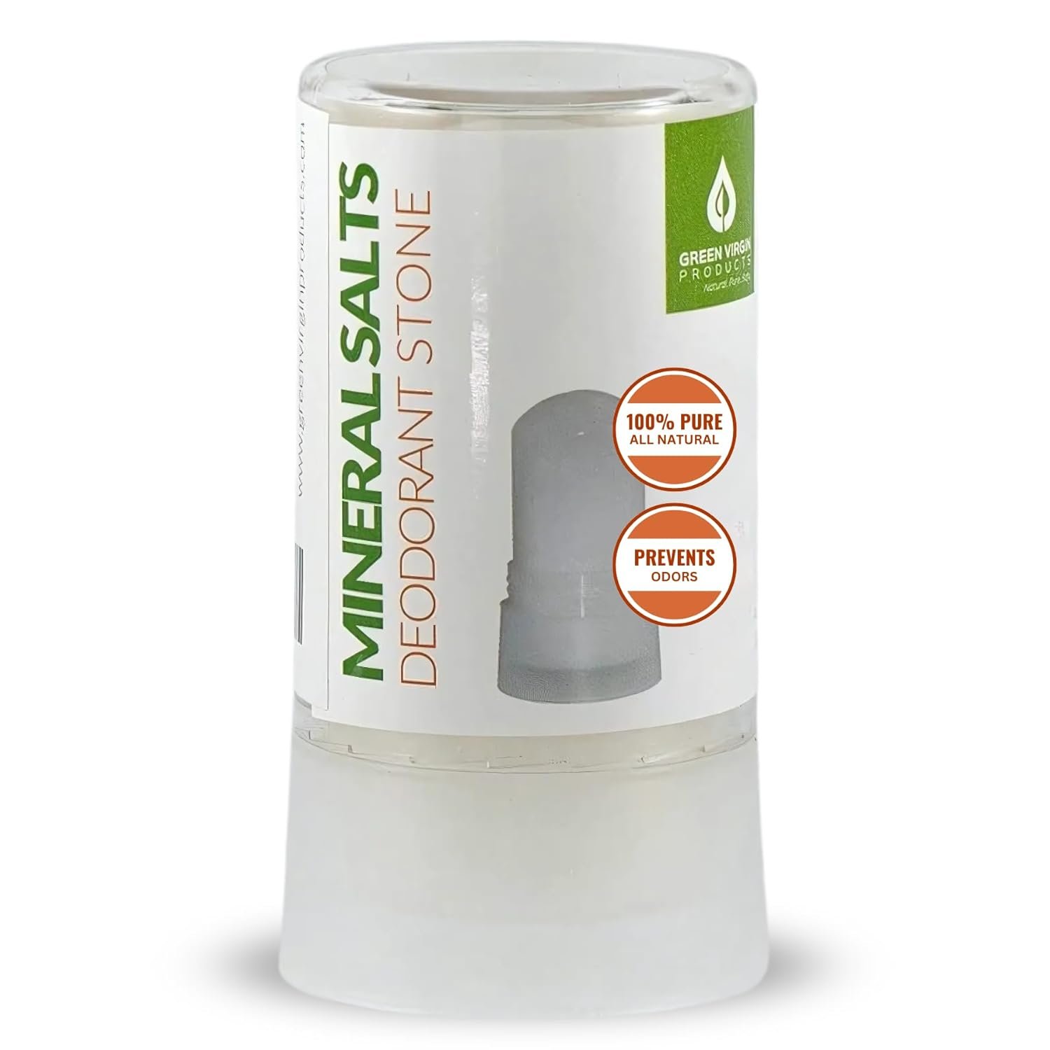 | 100% Pure Deodorant Stone | All Natural Mineral Salts Deodorant Stone