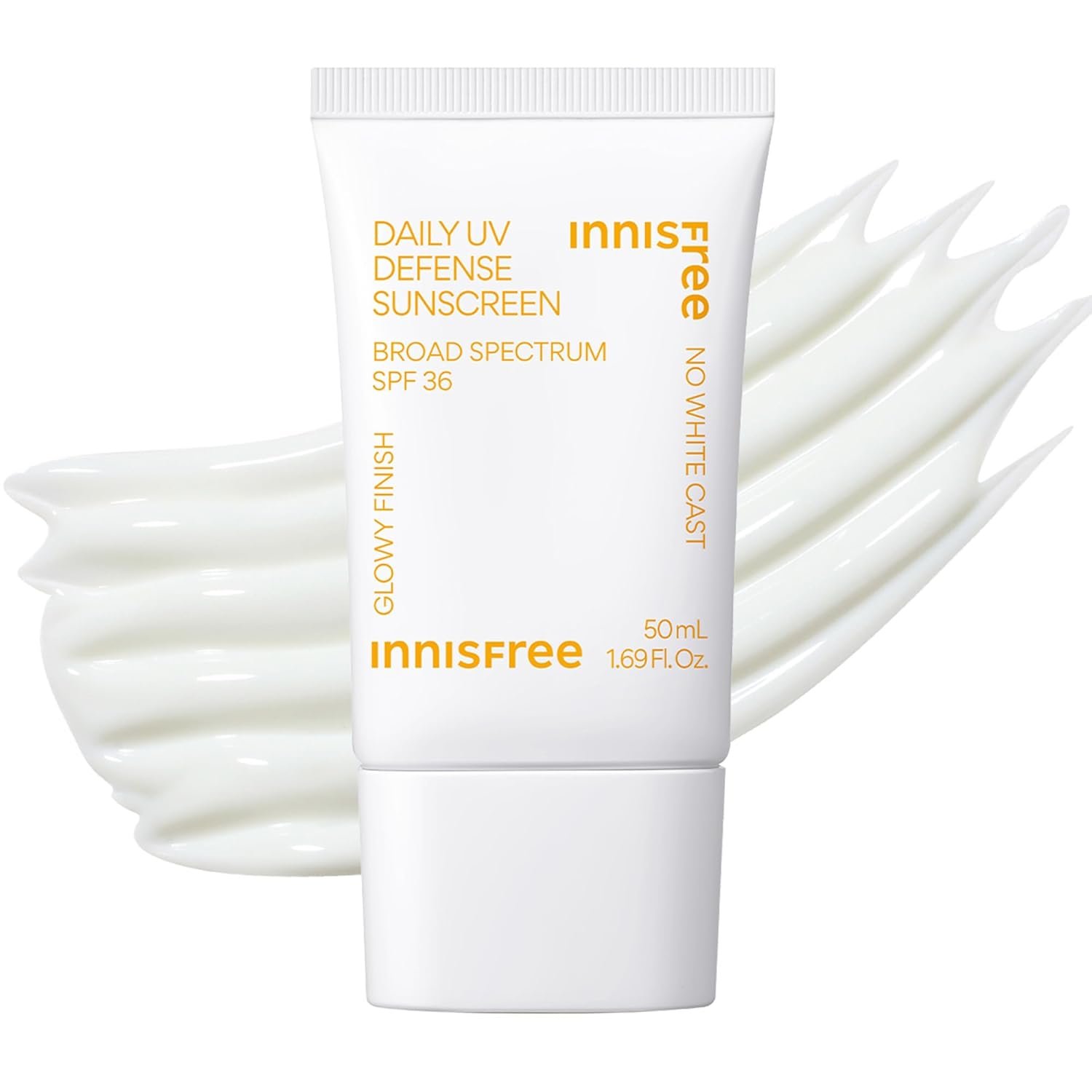Innisfree Daily UV Defense Sunscreen SPF 50+ PA++++, Korean Face Sunscreen, Invisible Finish, Broad Spectrum, No White Cast, Lightweight, Hydrating, Available in Gift Sets & Jumbo