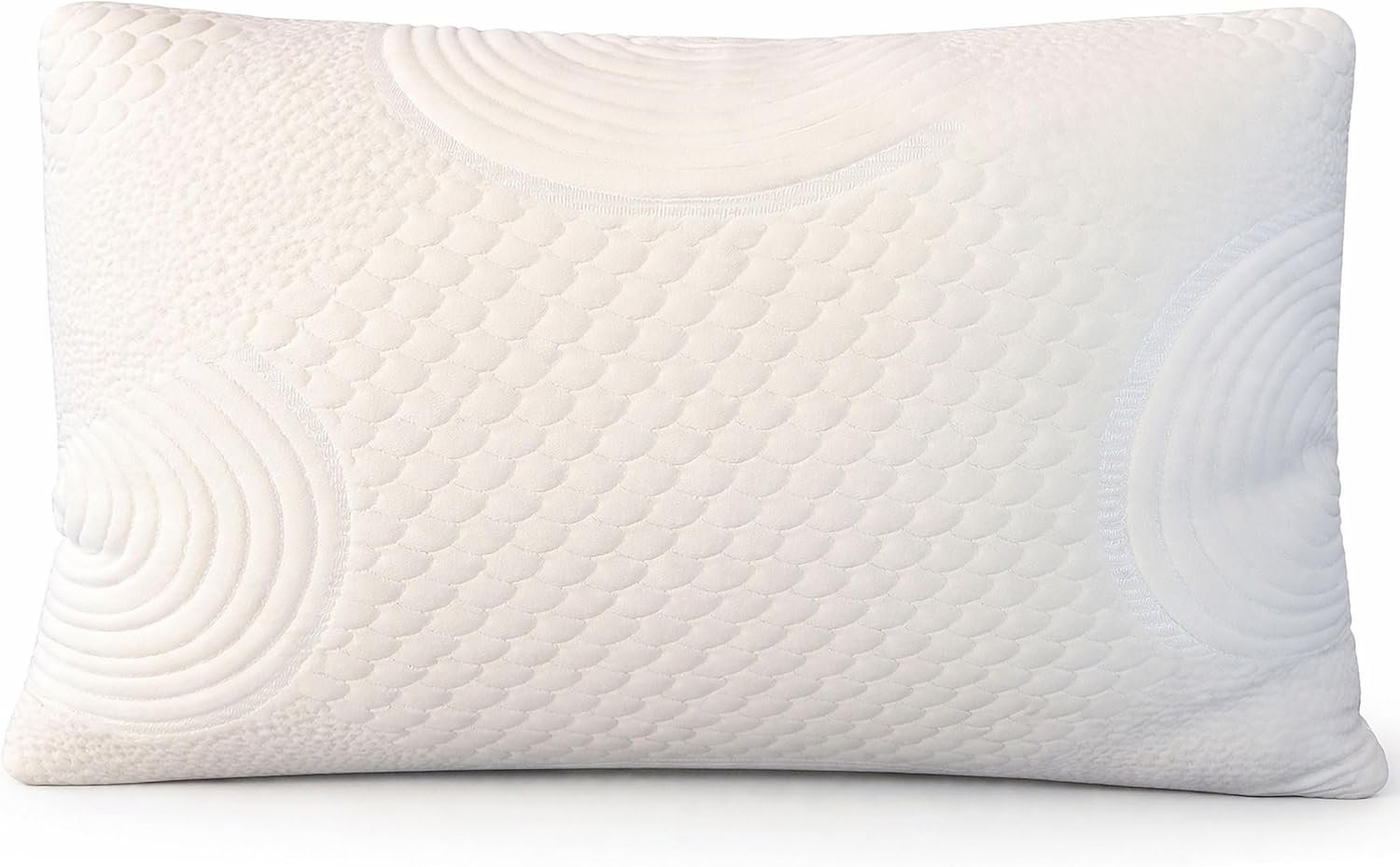 ORGANIC TEXTILES 100% Handmade Organic Shredded Latex Bed Pillow with Organic Cotton Cover – (Standard, Pack of 1)