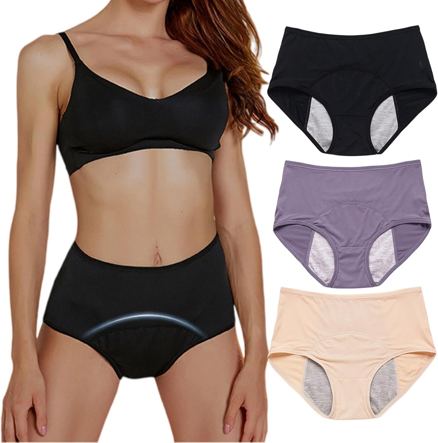 Womens pelvic floor support underwear,Pelvic Support Underwear,Prolapse Supports Underwears over 60