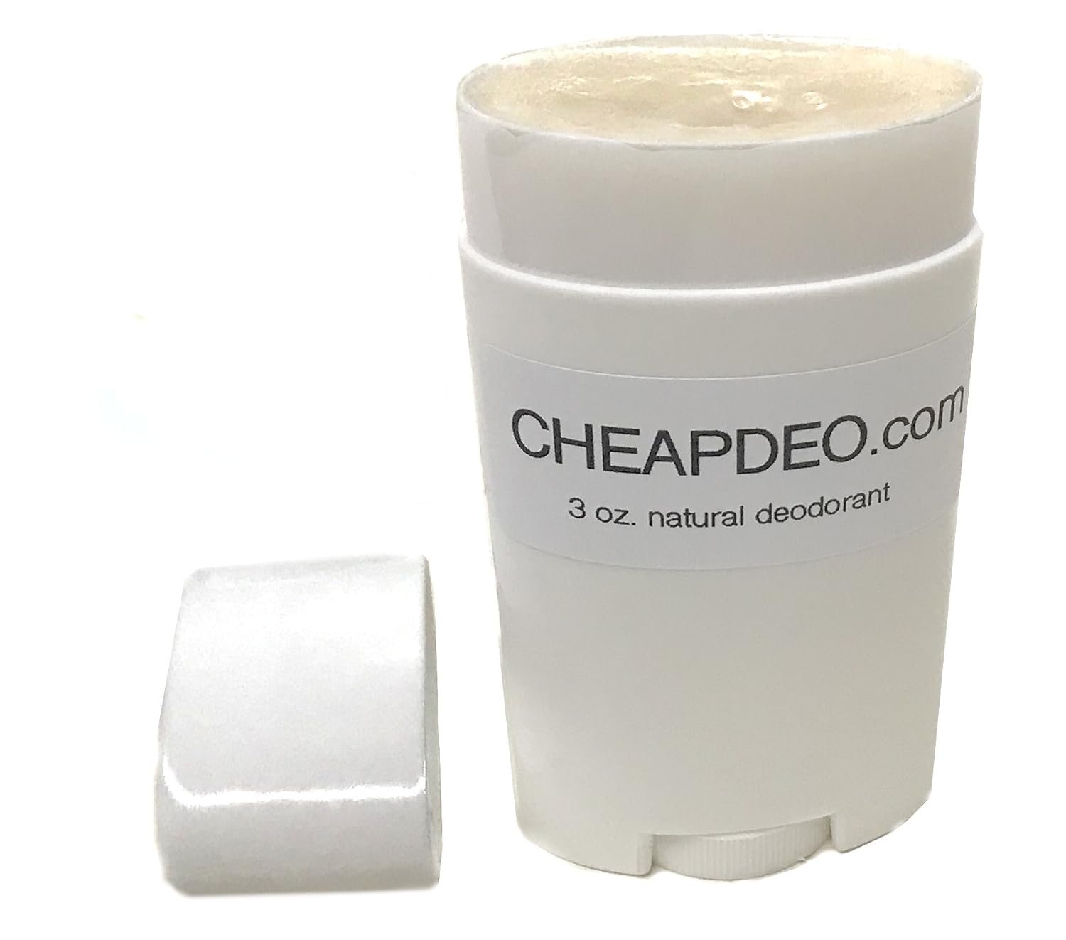 CHEAP Natural Deodorant – Premium All Natural ingredients, Swedish Shea Butter, NO Aluminum, NO Paraben, NO Propylene Glycol, with Arrowroot Powder, Coconut Oil, and it’s CHEAP! (Unscented)
