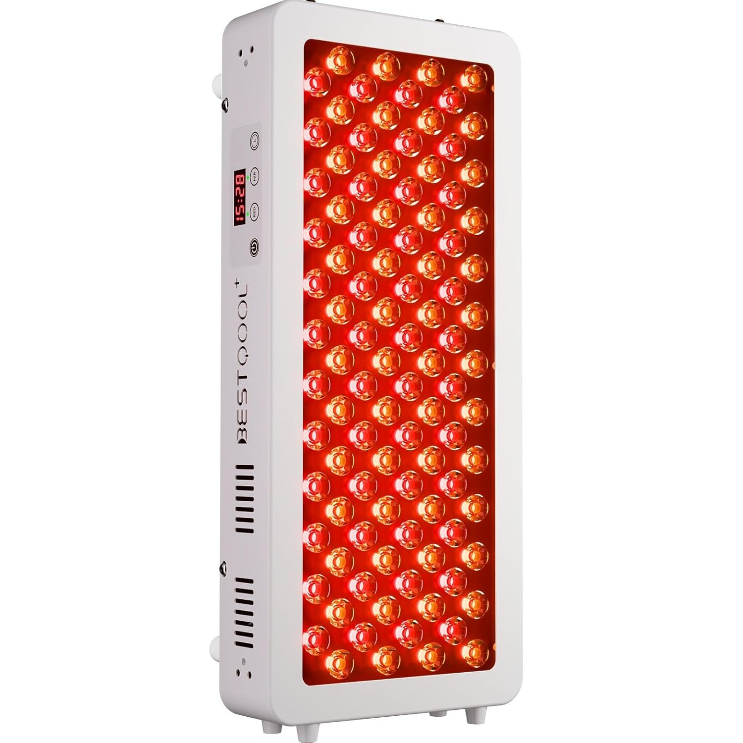 BestQool Red Light Therapy for face Body, 4 Wavelengths Infrared Red Light Therapy Panel, 100 Elite Grade Dual Chip LEDs, High Power Infrared Light Therapy Lamp, Modular Design. 170W