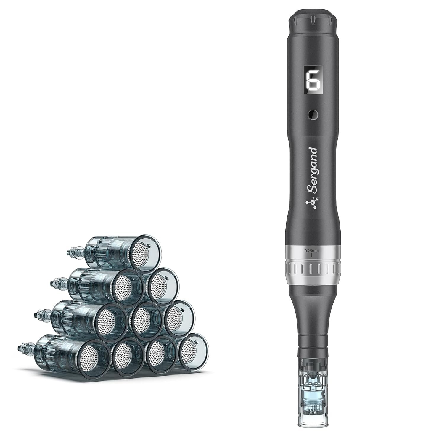 Microneedle Derma Roller Pen for Home Use – Microneedle Skin Care Tool for Men Women Home Use