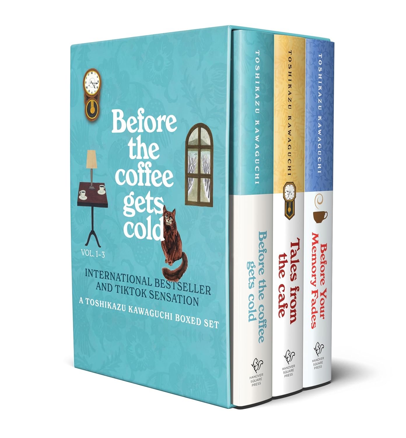 Before the Coffee Gets Cold 3-Book Box Set: A Heartfelt Novel Exploring Regret, Redemption and Closure From a Magical Café (Toshikazu Kawaguchi)