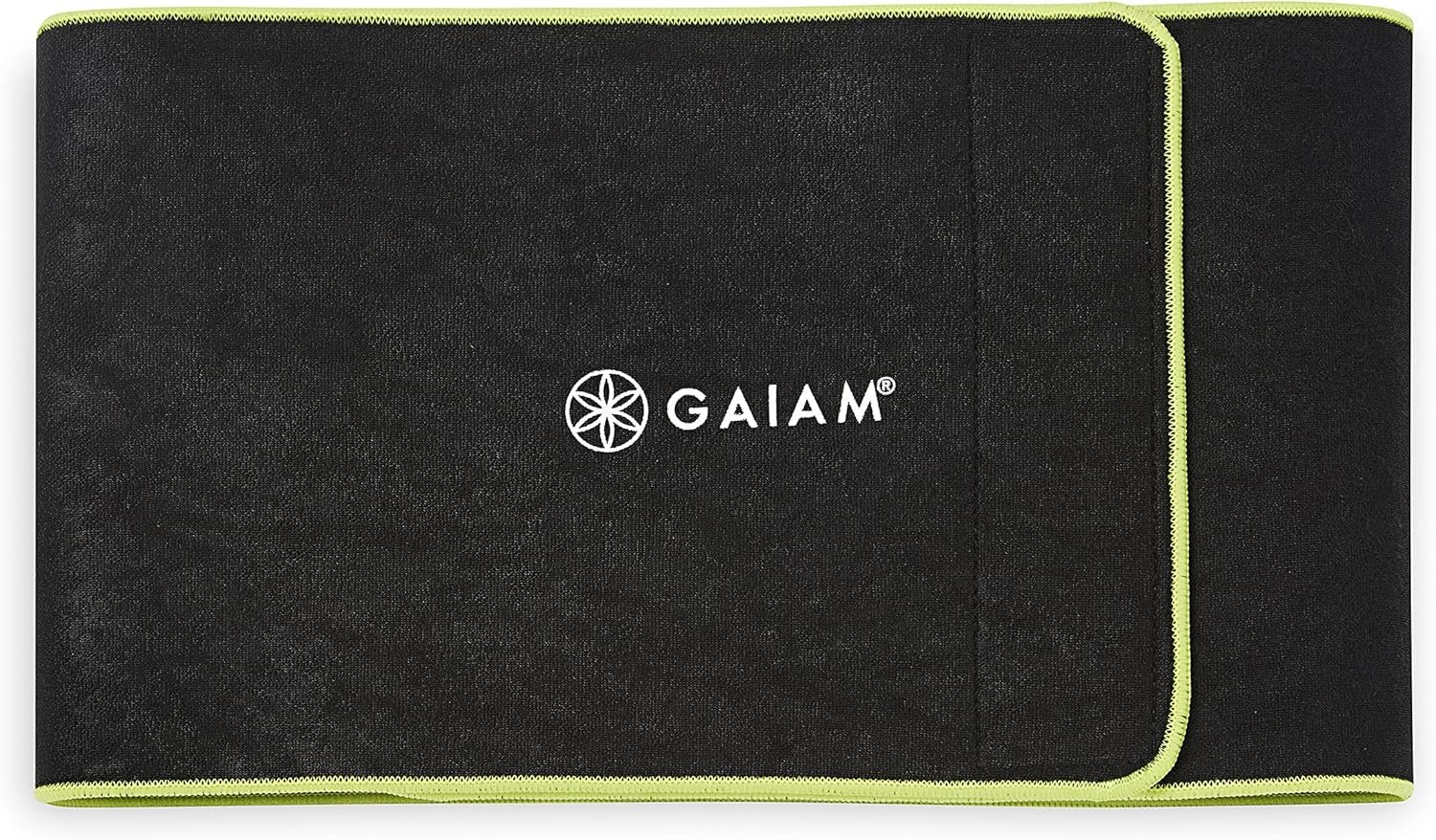 Gaiam Waist Trainer for Women and Men – Adjustable Slimmer Belt and Sweat Band for Lower-Back Support and Activated Core