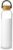 Soma by Full Circle 25oz Glass Water Bottle with Silicone Sleeve – BPA-Free, Leak-Proof, Eco-Friendly, Sustainable – White