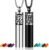 Maromalife Essential Oil Diffuser Necklaces for Women, 2PCS Aromatherapy Necklaces Stainless Steel Diffuser Locket Pendant Cylinder with 20 Felt Pads, Aroma Necklaces Gift Set for Mothers Day
