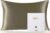 ZIMASILK 100% Pure Mulberry Silk Pillowcase for Hair and Skin Health,Soft and Smooth,Both Sides Premium Grade 6A Silk,600 Thread Count,with Hidden Zipper,1pc(Standard 20”x26”,Olive Grey)