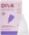 DIVA Cup – Medical Grade Silicone Cup for Period Care – Reusable Menstrual Cup – Up to 12 Hours of Continuous Wear – Model 0 (for Slim Vaginal Canals & First-Time Users)