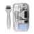 6-in-1 Titanium Derma Roller for Face and Body – Kit with Micro-Needles (0.25mm) and (0.3mm) – 300, 720, and 1200 Needles for Men and Women