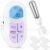 Pelvic Floor Muscle Trainer for Women, Incontinence Treatment Device with Probe and Pads, Electrical Pelvic Floor Exercise Stimulator, Kegel Exerciser for Stress Urge Mixed Urinary Continence Support