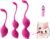 Kegel Tightener Balls: for Vaginal Tightening Ben was Balls for Women Pelvic Floor Muscle Strengthening Kegel Weights Ben Wa Balls Set Kegel Balls Set for Women Tightening Exercise Beginners Advanced