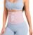 Waist Trimmer Belt for Women & Men – Silver Ion Sweat Belt, Anti-Slip Sauna Trainer, With Pocket & Precision Fit
