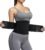 LKV Sweat Waist Trainer for Women Working Out- Thick Waist Sweat Band for Women – Slimming Body Shaper Belt