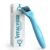 Under Eye & Face Derma Roller – Vitalysse 0.25mm Titanium Microneedling Tool for Dark Circles, Puffy Eyes, Fine Lines– CE & RoHS Certified, Replaceable Head – Safe for Delicate Skin