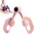 Thigh Trainer for Women, 360° Adjustable Pelvic Floor Muscle Trainer, Inner Thigh Exerciser, Multi-Function Home Gym Equipment for Hip, Leg, Arm & Yoga Workouts(Pink)