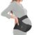 ChongErfei Maternity Belt, Pregnancy 3 in 1 Support Belt for Back/Pelvic/Hip Pain, Maternity Band Belly Support for Pregnancy Belly Support Band (L: Fit Ab 39.5″-51.3″, Black)
