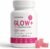 Jovi Glow+ NAD+ & Collagen Gummies, Multi-Type Hydrolyzed Collagen Peptides, Resveratrol, Hyaluronicacid, Vitaminc, Supplement for Skin, Hair, Nails, 90 Count (1, A)