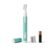 PalmPerfect Personal Hair Trimmer – Painless Precision Shaver for Eyebrows, Upper Lip, Ears, and Nose – Stainless Steel Twin-Blade Groomer with Dual-Length Comb & Battery Included