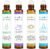 Aromatherapy Oils Roller Set, Natural Pre-diluted Essential Oils Roll On with Glass Rollerball, Relaxation Gift for Women & Men, Christmas Gift, Pack 4 x 0.33fl.oz