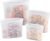 Bangp Premium Silicone Reusable Food Storage Bags,4 Pack,Stand-Up Bottom,Multi-Use Food Freezer Bag,Reclosable Silicone Bags for Marinate Meats,Salad Fruit,Home Organization,Leak-free,Dishwasher Safe