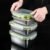 304 Stainless Steel Crisper Box Square with Lid Leak Proof Lunch Box Heat-resistant Food-grade Sealed Food Storage Box (550ml,16.5 * 12.5 * 6cm)