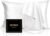 INFIIXSO Mulberry Silk Pillowcase 2 Count, Silk Pillow Cases Queen Size Set with Hidden Zipper 20×30 Inches, Ultra Smooth and Soft Cooling Pillow Cases for Hot Sleepers (White, 2 Count)