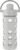 Lifefactory 12-Ounce Glass Water Bottle with Active Flip Cap and Protective Silicone Sleeve, Stone Gray
