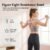 Figure 8 Resistance Bands with Handles, 2026 New 8 Shaped Silicone Exercise Bands for Arms, Back, Shoulders, and Chest Workouts, 20 lb Arm Workout Stretch Bands for Women Men
