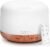 ASAKUKI Essential Oil Diffuser for Home, 500ML Aromatherapy Diffuser Humidifier with Remote Control, 7 Color LED Lights, Quiet Cool Mist Diffuser for Bedroom, Office (Yellow)