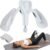 Pelvic Floor Exercise Devices 77 lb Adjustable Kegel Inner Thigh Exerciser and Hip Trainer Workout Equipment for Home Postpartum Recovery Women Men, with Band