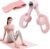 Thigh Trainer, 360°Adjustable Pelvic Floor Exercise Device with Auto-Counter Display, Inner Thigh Exerciser with 25-35 LB Resistance Band for Women, Home Fitness Equipment for Arm, Hip, Leg