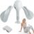 Pelvic Floor Exercise Devices Kegel Exerciser Muscle Trainer 15-70lbs Adjustable for Women/Men, Inner Thigh Exerciser Hip Abductor Machine with Resistance Band, Leg Workout