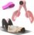 Thigh Trainer for Women, Pelvic Floor Exercise Devices with LED Display, Inner Thigh Exerciser with 20LB Resistance Band, Home Fitness Equipment for Hip, Leg, Arm