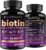 VITBOOST Biotin with Hyaluronic Acid, Collagen and Keratin – 25000 mcg Hair Growth Vitamins for Men and Women – Nails and Skin, USA Made – Third Party Tested, B1, B2, B3, B6, B7 Complex – 60 Capsules