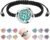 ttstar Essential Oil Diffuser Bracelet Set – Stainless Steel Aromatherapy Locket with Adjustable Band, Includes 12pcs Refill Pads Gift for Women