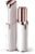 Facial Hair Remover for Women – as Seen on TV Painless Face Shaver – Electric Hair Removal Device for Face Lips Peach Fuzz with Light (White)