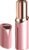 Facial Hair Removal for Women Painless Hair Remover, Waterproof Shaver Razor Hair Remover with LED Light for Face Bikini Peach Fuzz Upper Mustache Lip Chin (Rose Gold)