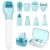 Derma Roller Set – UUPAS 10 in 1 Microneedling Roller Kit for Face, Body, Hair, Beard and Scalp – Ice Face Rollers for Women and Men with Storage Case