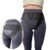 V-shaped pelvic support belt for postpartum care. Abdominal belt is used to treat bladder prolapse, uterine prolapse, and vulvar varicose veins（Black）