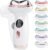 Microcurrent Facial Device with Red Light Therapy – 7-in-1 LED Sculptor & Cold Heated Gua Sha for Face Neck Eye Firming, Depuffing & Double Chin Reduction