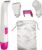 Remington Smooth & Silky Body & Bikini Kit, Cordless bikini trimmer and shaver for women, Waterproof for grooming in the shower, White/Pink