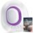 Fivona Sitz Bath for Toilet Seat Postpartum and Hemorrhoids Care – Yoni Steam Seat – Foldable Basin for Epsom Salt Soak – Portable Bidet BPA Free Temperature Resistant – Universal Fit – Purple
