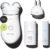 NuFACE Trinity+ Microcurrent Facial Device + Effective Lip & Eye Attachment – FDA Cleared Skin Tightening & Face Toning Device for Targeted Treatment + Microcurrent Gel Activator, & Silk Crème
