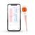Digital Basal Body Thermometer for Ovulation with Backlight LCD Display Backlit,Fertility BBT Thermometer High Precision Oral Thermometer,Accurate 1/100th Degree Works with Shecare APP
