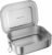 G.a HOMEFAVOR Stainless Steel Bento Lunch Box – Leak-Proof Metal Bento Box, Large Food Container with Lock Clips, Snack Container, Dishwasher Safe, 1400 ml/47 oz